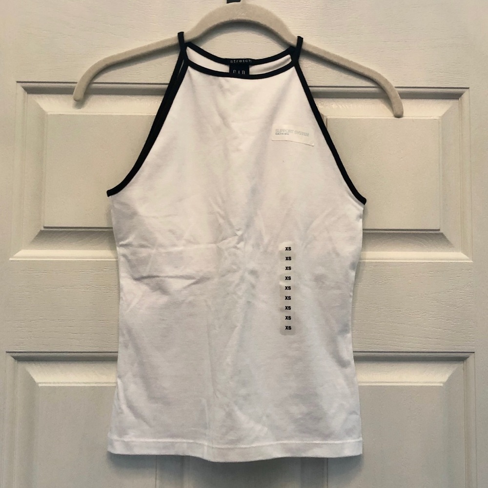 White tank top